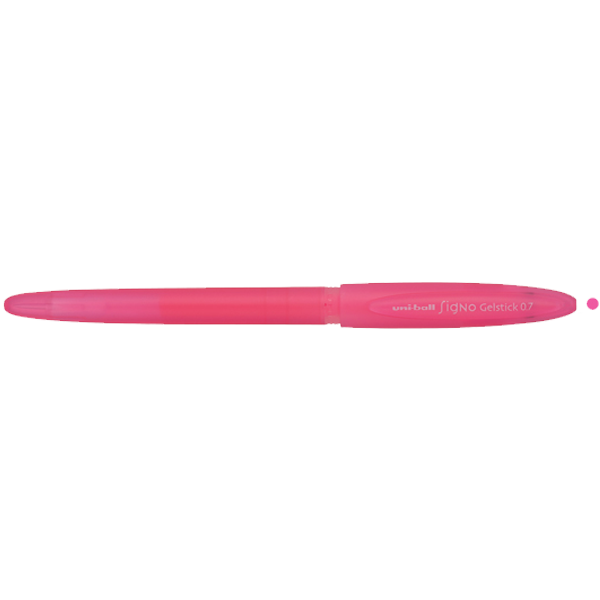 Uni-Ball Roller Kalem Signo Gelstick Jel Bilye Uç 0.7 MM Fosforlu Pembe UM-170