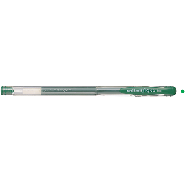 Uni-Ball Roller Kalem Signo Fine Jel Bilye Uç 0.7 MM Yeşil UM-100
