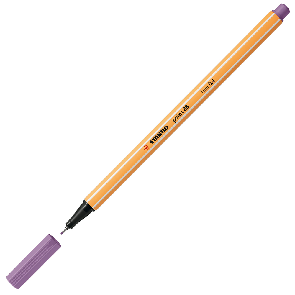 Stabilo Keçe Uçlu İnce Kalem 88 Point 0.4 MM Gri Menekşe 88/62