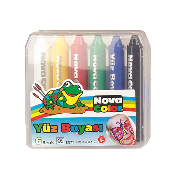 Nova Color Yüz Boyası 6 LI NC-210