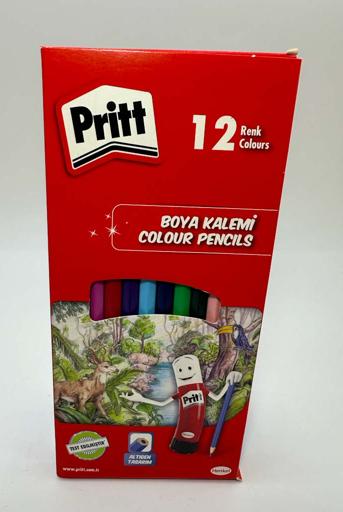 Pritt Kuru Boya Karton Kutu 12 Renk