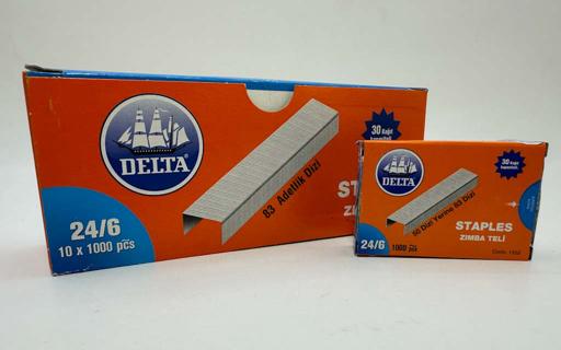 Delta Zımba Teli Galvaniz 24/6